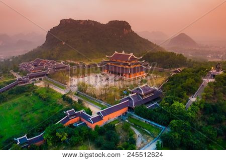 Bai Dinh Pagoda - The Biggiest Temple Complex In Vietnam In Trang An, Ninh Binh