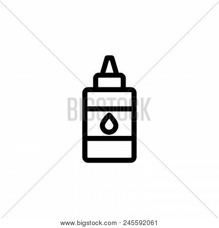 Glue Vector Icon On White Background. Glue Modern Icon For Graphic And Web Design. Glue Icon Sign Fo
