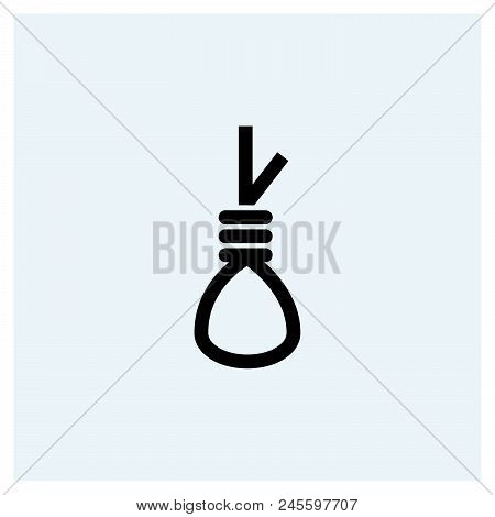 Gallows Icon Vector Icon On White Background. Gallows Icon Modern Icon For Graphic And Web Design. G