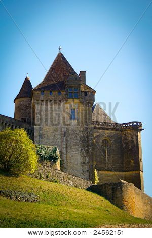 Starý hrad ve Francii
