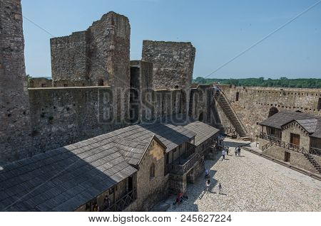 Inner City Of  Smederevo Fortress Is A Medieval Fortified City In Smederevo, Serbia, Which Was Tempo