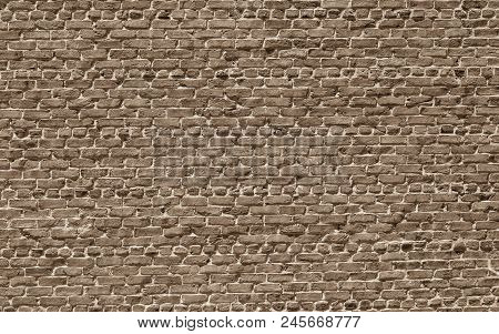 Old, Rustic, Vintage Black And White Brick Wall Background