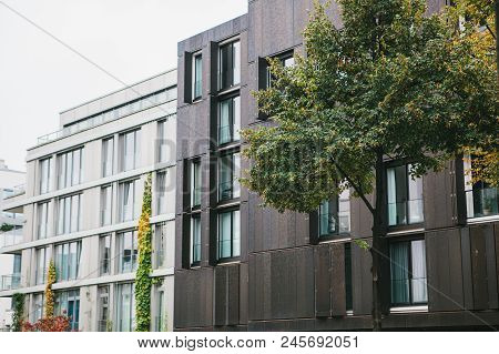The Usual Residential Building In Berlin In Germany.