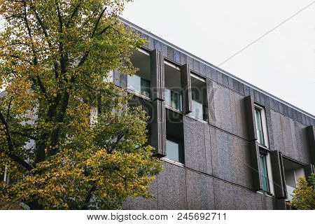 The Usual Residential Building In Berlin In Germany.