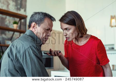 In Despair. Mature Caring Husband Feeling In Complete Despair After Unexpected Treason Of His Young 