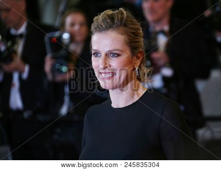 Karine Viard attends the screening of 'The House That Jack Built' during the 71st annual Cannes Film Festival at Palais des Festivals on May 14, 2018 in Cannes, France. 