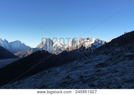 Mount Ama Dablam At Dawn From Kala Patthar, Gorak Shep, Everest Base Camp Trek, Nepal