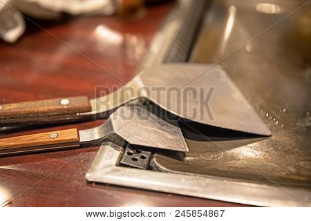 Shovel For Omurice (japanese Omelet Rice) Cooking  Japan