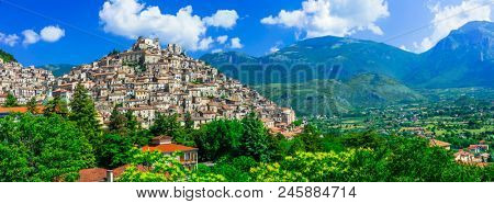 Morano Calabro - one of the most beautiful medieval  villages of Italy. Calabria