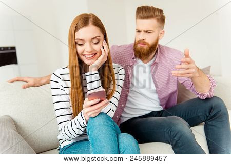 Question Distrust Liar Betrayal Concept. Handsome Disappointed Puzzled Annoyed Irritated Boyfriend G