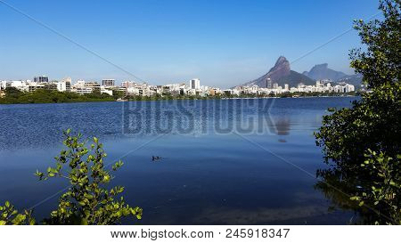 Ipanema, Leblon And Rodrigo De Freitas Lagoon, Rio De Janeiro Brazil, South America