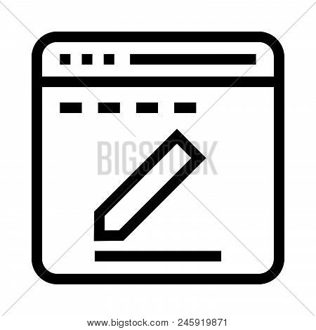 Web Page Elements For Mobile Concept And Web Apps.