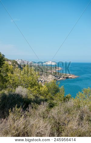 The Coast And The Mountain In Peñíscola