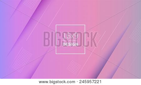 Futuristic Design Pink Background. Templates For Placards, Banners, Flyers, Presentations And Report