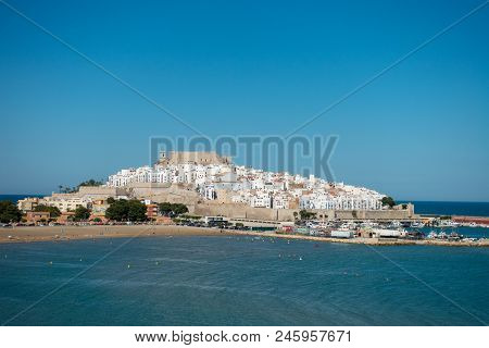 The Coast And The Mountain In Peñíscola