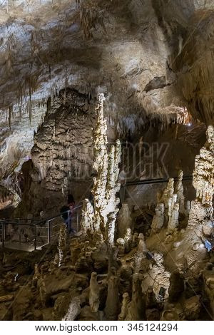 The  Prometheus Cave (also Kumistavi Cave) Near Tskaltubo In The Imereti Region, Georgia