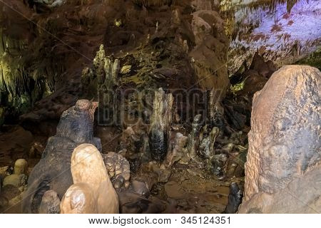 The  Prometheus Cave (also Kumistavi Cave) Near Tskaltubo In The Imereti Region, Georgia
