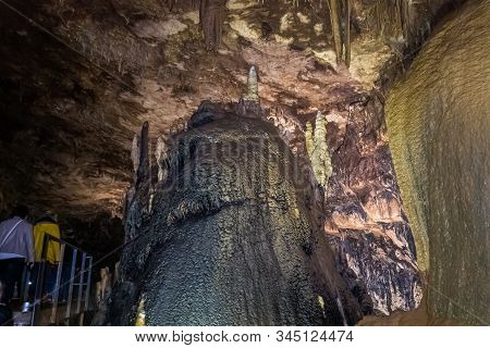 The  Prometheus Cave (also Kumistavi Cave) Near Tskaltubo In The Imereti Region, Georgia