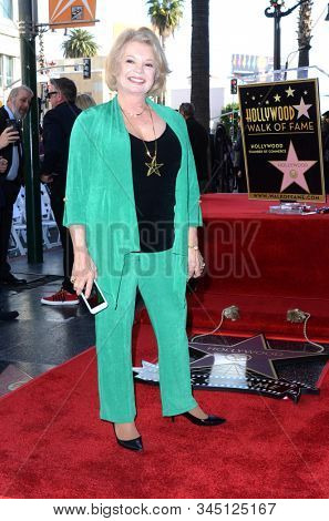 LOS ANGELES - JAN 9:  Kathy Garver at the Burt Ward Star Ceremony on the Hollywood Walk of Fame on JANUARY 9, 2020 in Los Angeles, CA