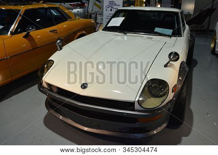 Pasay, Ph - Nov. 16: 1972 Datsun 240z Fairlady At Manila Auto Salon On November 16, 2019 In Smx Conv