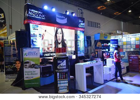 Pasay, Ph - Nov. 16: Bendix Booth At Manila Auto Salon On November 16, 2019 In Smx Convention Center