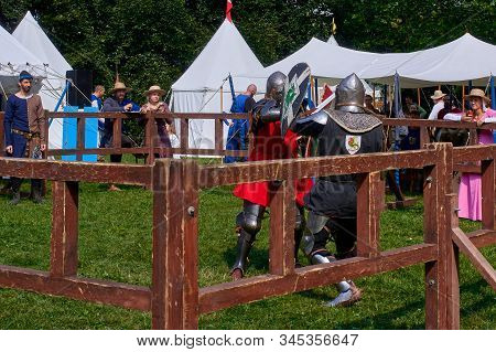 A Turnament Of Medieval Knights