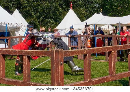 A Turnament Of Medieval Knights