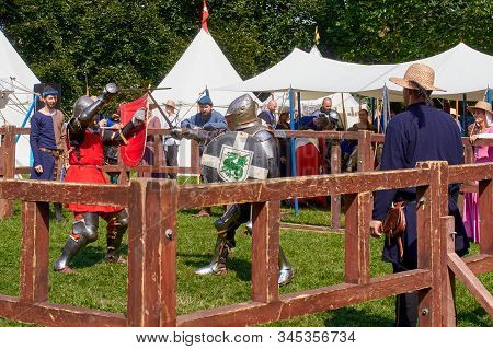 A Turnament Of Medieval Knights