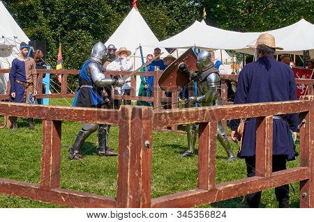 A Turnament Of Medieval Knights