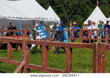 A Turnament Of Medieval Knights
