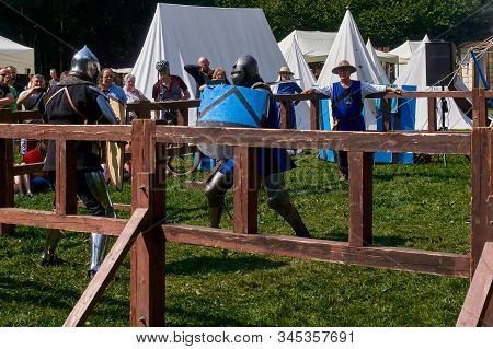A Turnament Of Medieval Knights