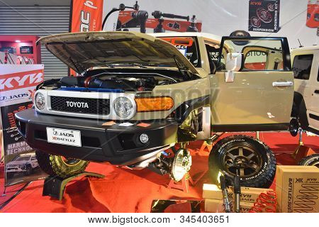 Pasay, Ph - Nov. 16: Toyota Fj Cruiser At Manila Auto Salon On November 16, 2019 In Smx Convention C