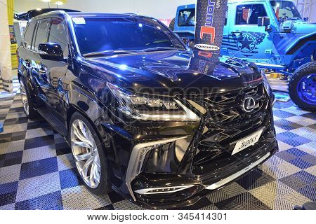Pasay, Ph - Nov. 16: Lexus Lx 570 Suv At Manila Auto Salon On November 16, 2019 In Smx Convention Ce