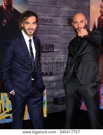 LOS ANGELES - JAN 14:  Adil El Arbi, Bilall Fallah at the 