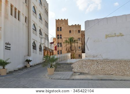 Doha, Qatar - Nov 21. 2019. Al Jasra - Urban Area In The Old Town