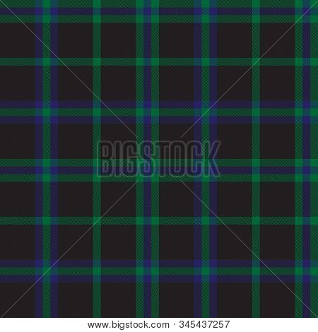 Classic Modern Plaid Tartan Seamless Pattern