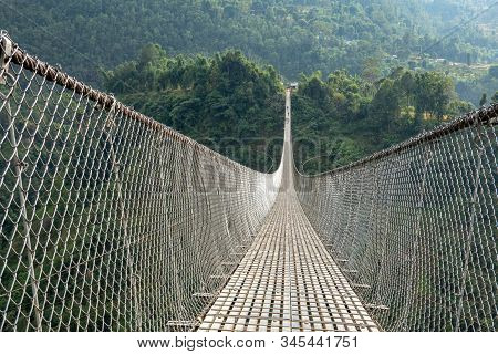 Kushma - Gyadi Suspension Bridge