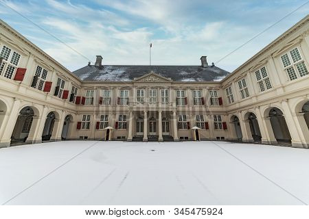 The Hague, 22 January 2019 - One Of The Official Working Place For The Dutch King, Willem-alexander 