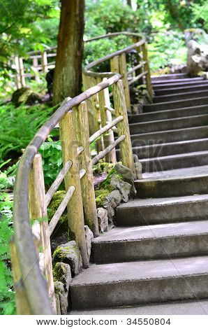 Verzierten Treppe