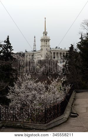 Sevastopol, Russia - March 11, 2015:drama Theater Named After Lavrenev Of The Black Sea Fleet In Sev