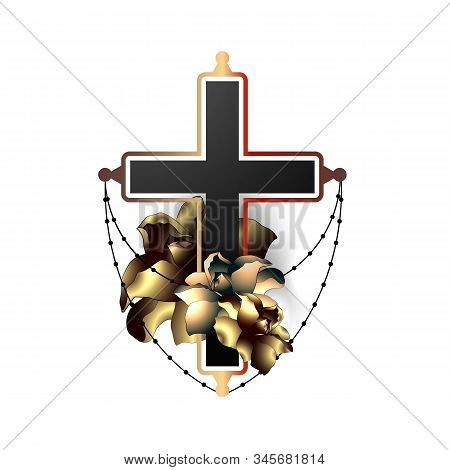 Religion, Death, Funeral, Cross. The Concept Of The End Of Life.
