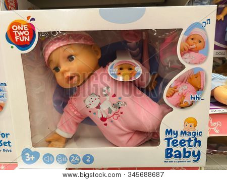 Singing Doll Teach Baby My Magic For Sale At Ashan Shopping Centre On December 25, 2019 In Russia, K