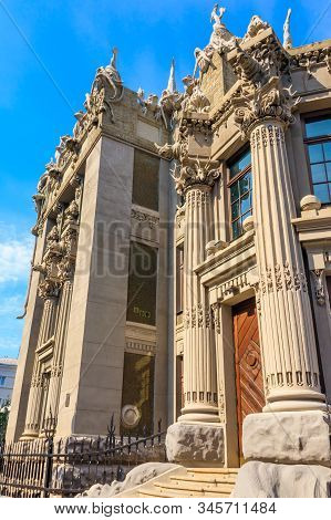 House With Chimaeras Or Horodecki House In Kiev, Ukraine