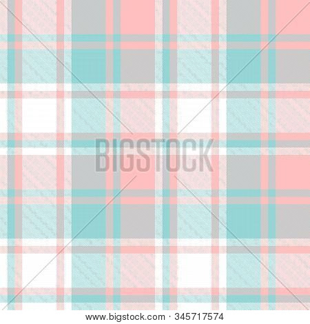 Classic Modern Plaid Tartan Seamless Pattern