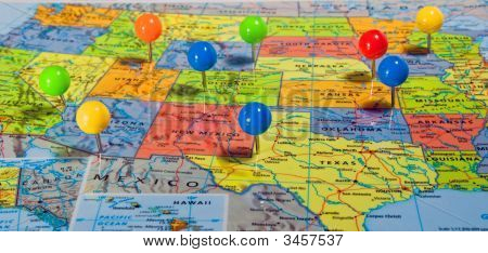Mapa de Estados Unidos