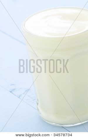 delizioso yogurt fresco