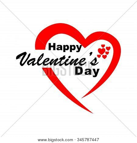Happy Valentin Day, Valentin Day, A Heart Icon, A Heart That Reads Valentin, A Sign Of Affection, A 