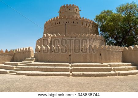 Al Jahili Fort In Al Ain In The Emirate Of Abu Dhabi, Uae