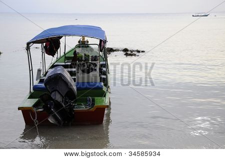 Small tourist boat