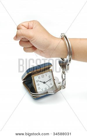 Time in handcuffs